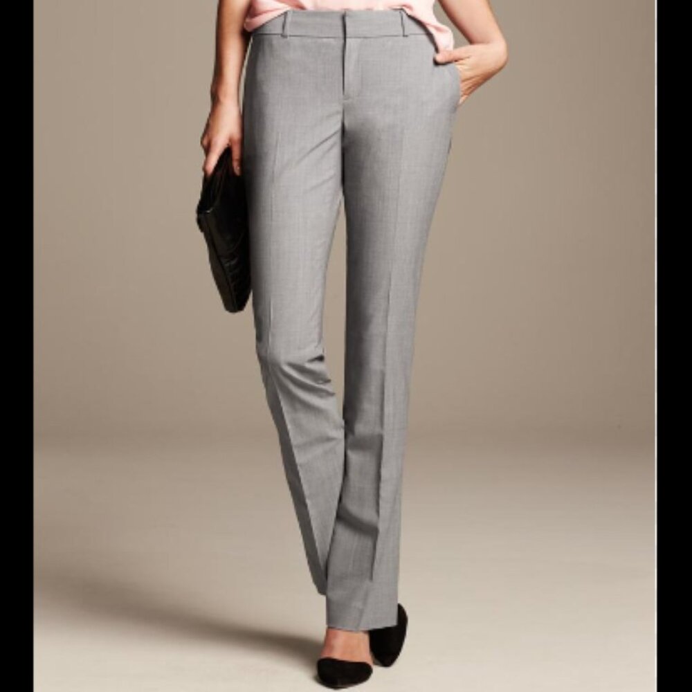 Brand New Women's BANANA REPUBLIC MARTIN FIT Trouser Dress Pants